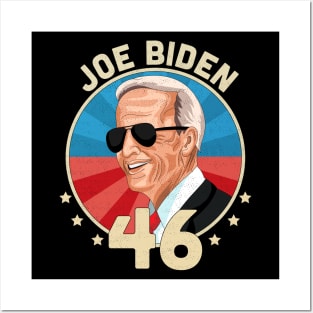 Joe Biden 46 - Elected Joe Biden President 46th Vintage 2020 Posters and Art